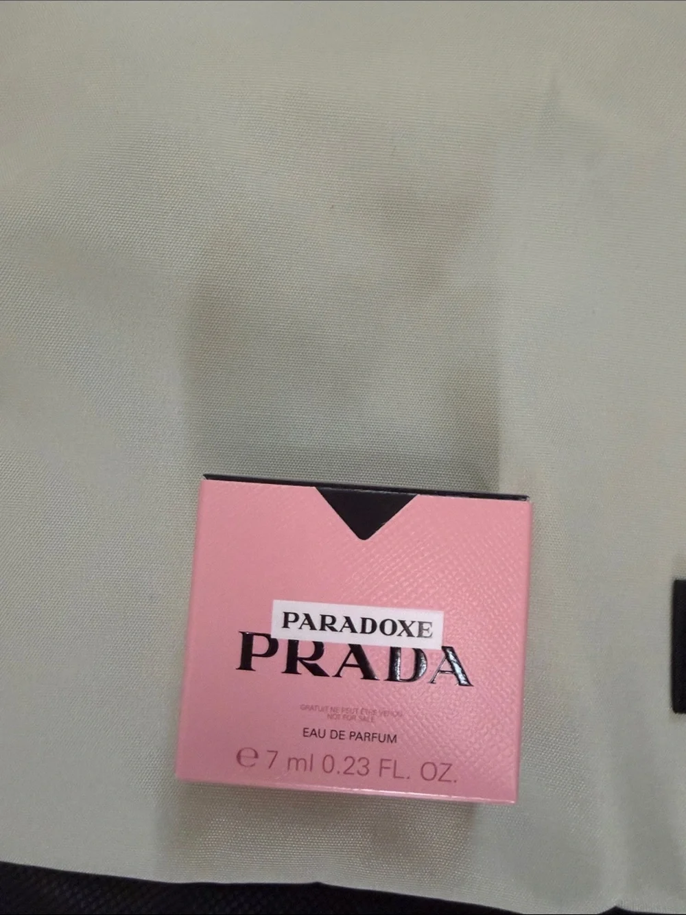 Prada light green nylon tote bundle
